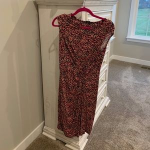 Womens Dress - Red patterned !